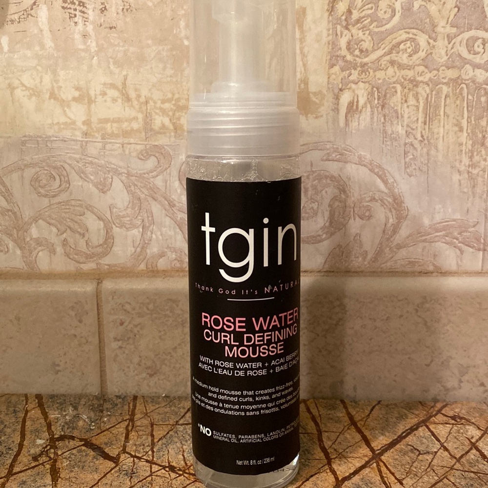 Natural Rise Water Curl Defining Mousse